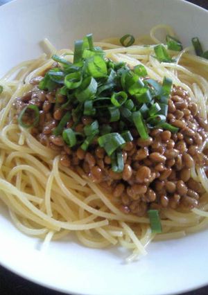 簡単激ウマ！納豆パスタ-レシピのメイン写真