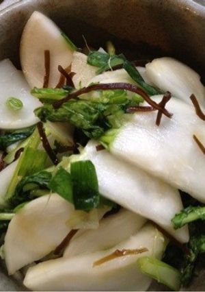 かぶとニラの漬け物-レシピのメイン写真