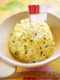 レンジで簡単♡ごま香るヘルシ〜炒飯