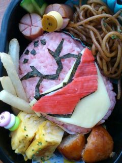 キャラ弁ゴーバスターズ:-)-レシピのメイン写真