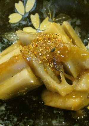 れんこんのオイスターソース煮-レシピのメイン写真