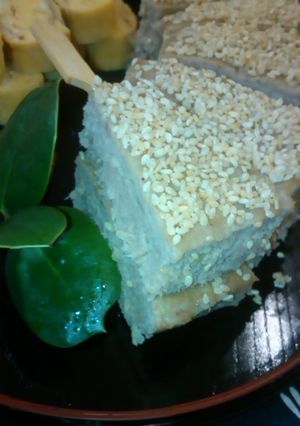 白ゴマたっぷり松風焼き☆栄養士ママ-レシピのメイン写真