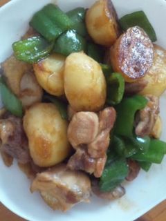 新じゃがと鶏肉の照り焼き-レシピのメイン写真