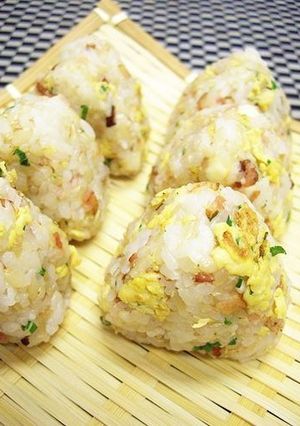 とろっとチーズのたまごおむすび-レシピのメイン写真