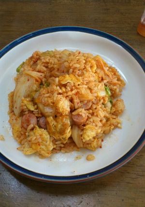 キムチチャーハン-レシピのメイン写真