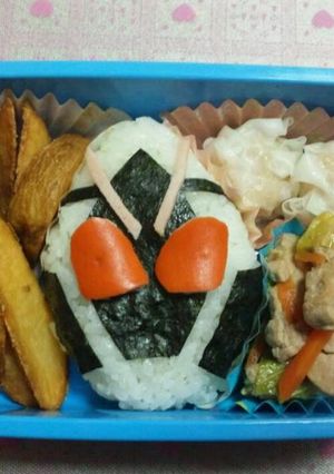 仮面ライダーフォーゼ キャラ弁-レシピのメイン写真