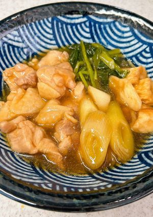 とろみが美味しい♪鶏もも肉の治部煮-レシピのメイン写真
