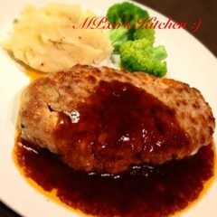 รูปของ 豆腐ハンバーグなんて思えない!!＆ソース