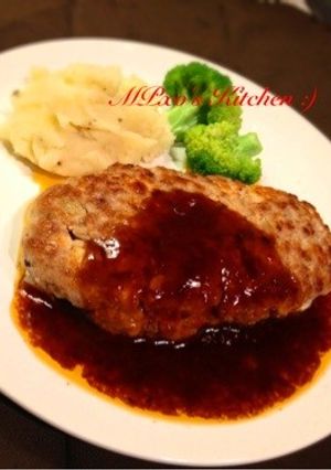 豆腐ハンバーグなんて思えない!!＆ソース-レシピのメイン写真