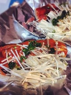 シャケの辛味噌マヨホイル焼き-レシピのメイン写真