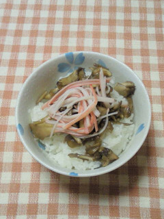 舞茸丼-レシピのメイン写真