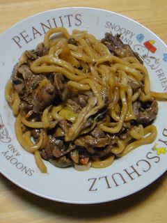ジンギスカン風焼うどん-レシピのメイン写真