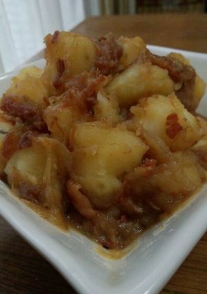 焼き鳥缶de肉じゃが☆-レシピのメイン写真