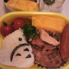 รูปของ 親子遠足お弁当☆園児☆キャラ弁☆2012