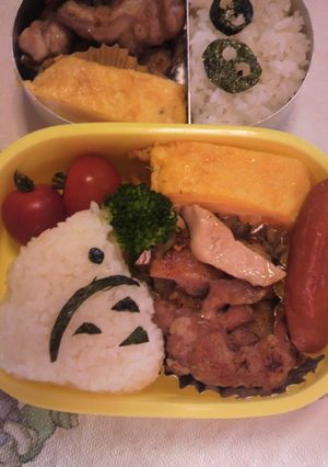 親子遠足お弁当☆園児☆キャラ弁☆2012-レシピのメイン写真
