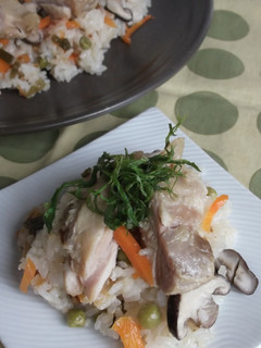 塩こうじで★鶏肉の炊き込み寿司-レシピのメイン写真