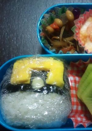 幼稚園弁当！ﾊｲﾊﾟｰﾎﾞｰﾙ★-レシピのメイン写真
