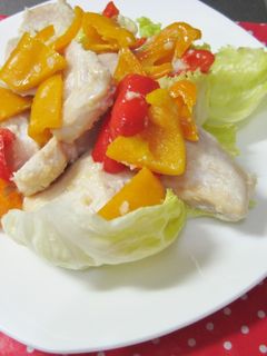 簡単♪漬けて焼くだけ☆鶏むね塩麹炒め-レシピのメイン写真