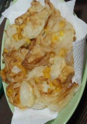 フライパンで新玉ねぎのふわっとかき揚げ-レシピのメイン写真