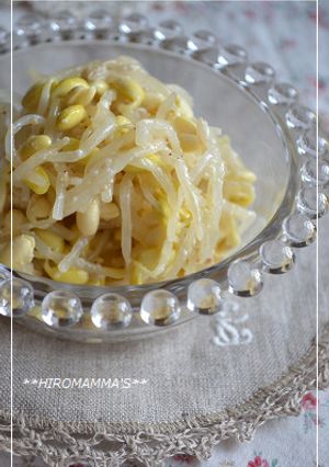 塩麹de豆もやしのナムル風-レシピのメイン写真