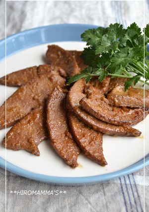 豚レバーの塩こうじソテー✿パテ風味-レシピのメイン写真