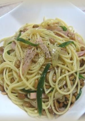 納豆好きにはたまらない*納豆パスタ*-レシピのメイン写真