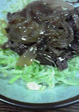 簡単！キャベツでさっぱり♪焼き肉丼-レシピのメイン写真