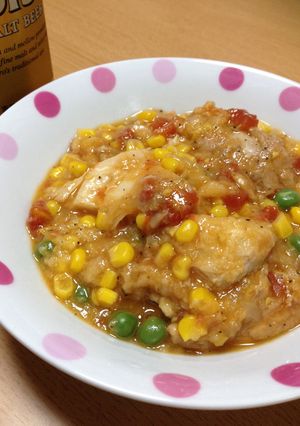 鶏肉のコーン煮-レシピのメイン写真