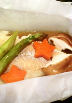 白身魚の昆布酒蒸し-レシピのメイン写真