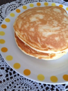 しっとり♡濃厚♡リッチなホットケーキ-レシピのメイン写真