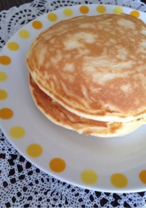 しっとり♡濃厚♡リッチなホットケーキ-レシピのメイン写真