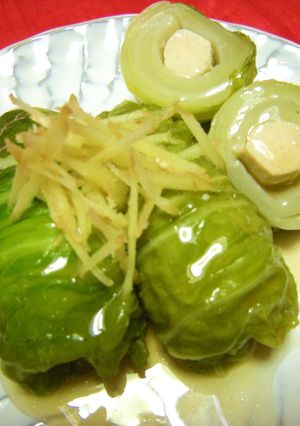 和風♪簡単♪【塩麹鶏の白菜ロール❤】-レシピのメイン写真