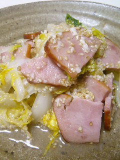 塩麹とゴマでやさしい味の炒め物-レシピのメイン写真