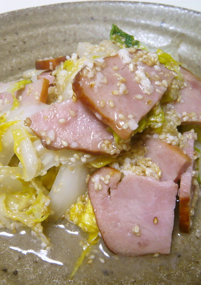 塩麹とゴマでやさしい味の炒め物-レシピのメイン写真
