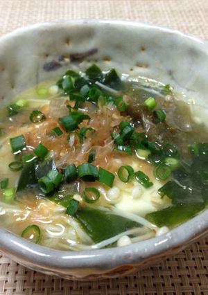 鶏スープ湯豆腐-レシピのメイン写真