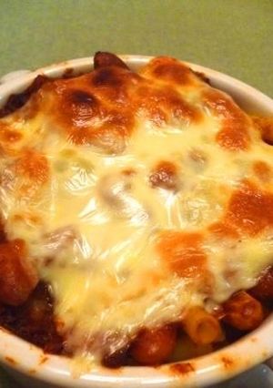 マカロニの大豆トマトソースグラタン-レシピのメイン写真