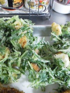 水菜のかき揚げ-レシピのメイン写真