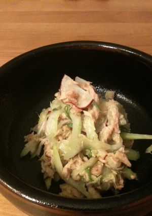 セロリとツナのレモンビネガーサラダ-レシピのメイン写真