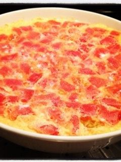 塩麹でトマトの茶碗蒸し-レシピのメイン写真