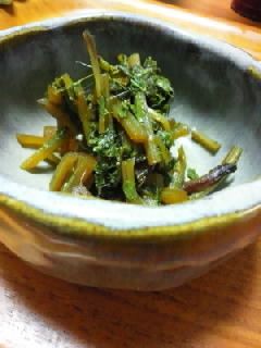 ふきの佃煮-レシピのメイン写真