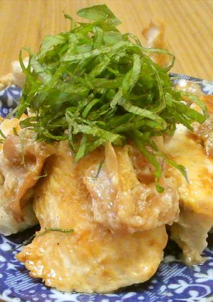やわらかい♪鶏胸肉の梅マヨネーズ焼き♪-レシピのメイン写真