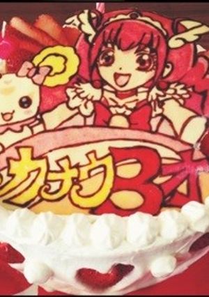 プリキュア♡デコチョコケーキ♡誕生日-レシピのメイン写真