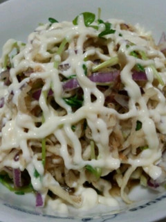 豆苗と切り干し大根のサラダ-レシピのメイン写真