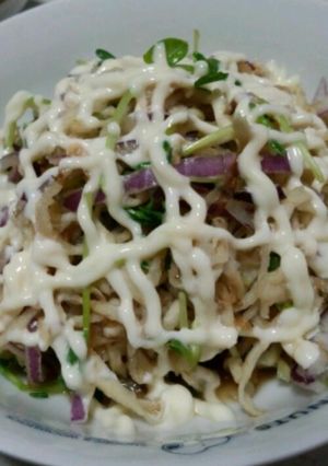 豆苗と切り干し大根のサラダ-レシピのメイン写真