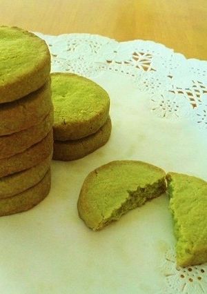 サクサク！抹茶のほろ苦クッキー-レシピのメイン写真