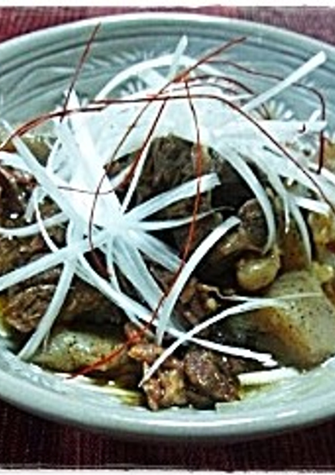 牛筋の甘辛とろとろ煮-レシピのメイン写真