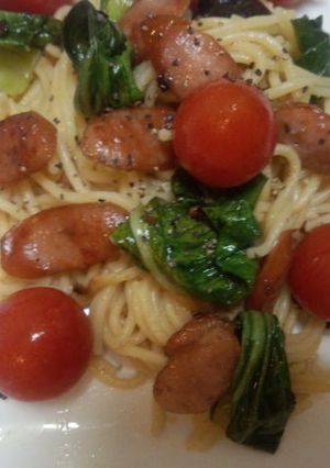 本日はこれで決まり！トマトパスタ-レシピのメイン写真