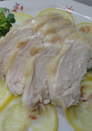 塩麹鶏のレモン蒸し☆-レシピのメイン写真