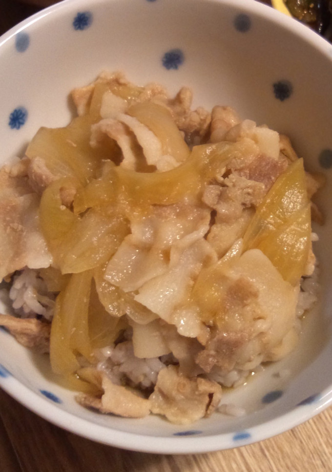 簡単おいしい　豚丼-レシピのメイン写真