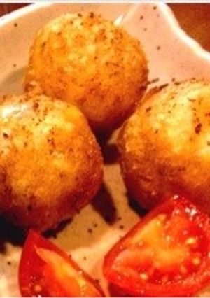 もちもち☆ほっくほく！チーズポテトボール-レシピのメイン写真